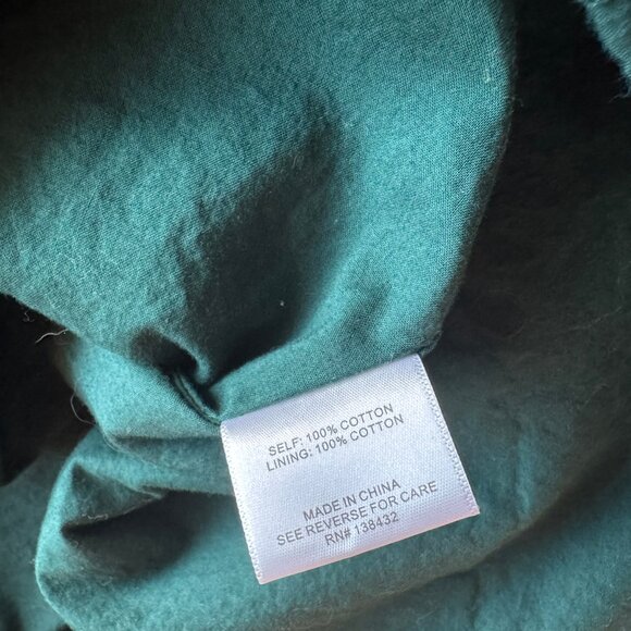 Modcloth Green Cactus Interest Print Strap Cotton Midi Summer Dress sz XL - Picture 10 of 11